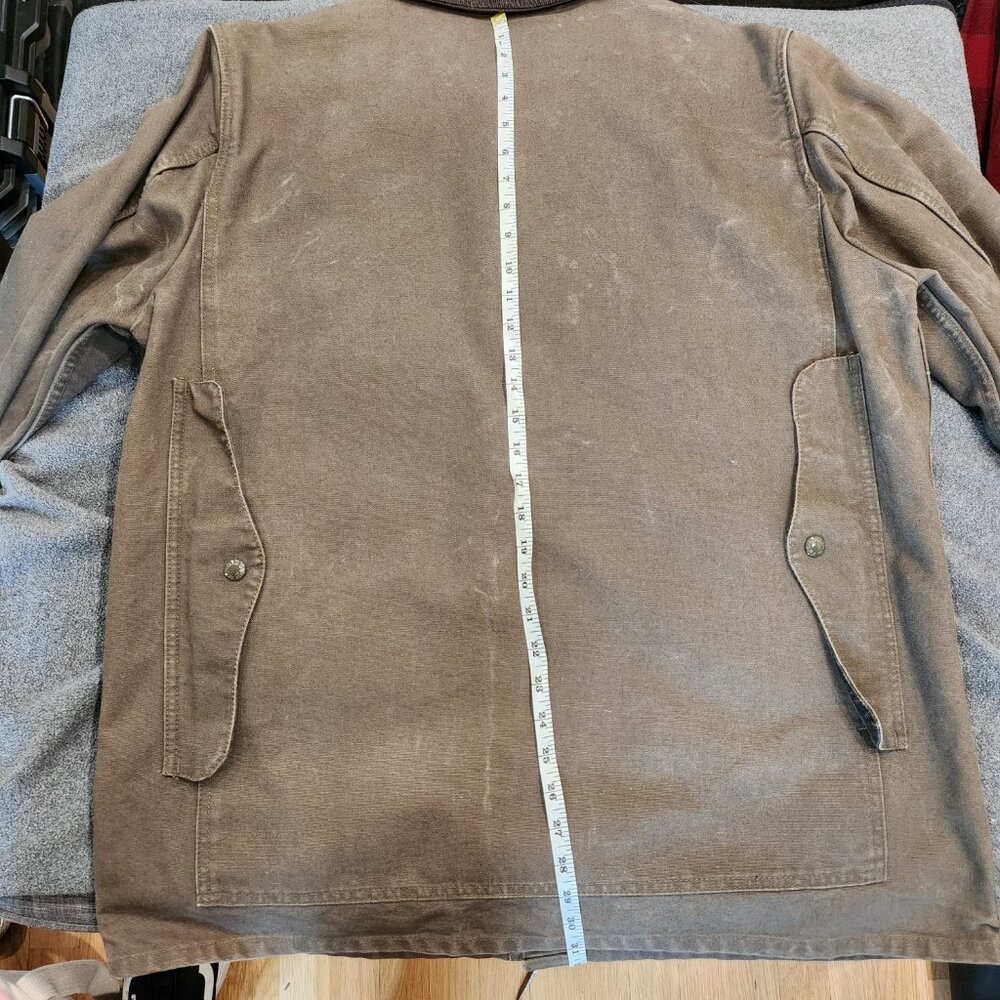 Filson Dry Tin Cloth Crusier - X-Large - Otter Green - Made in USA - Picture 13 of 14